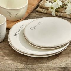 Classic Cream Farmhouse Fork Dinner Bundle