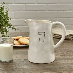 Classic Cream Farmhouse Pitcher