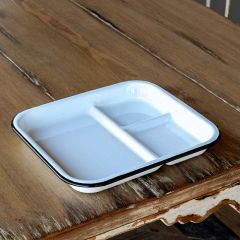 Classic Enamelware Cafeteria Tray