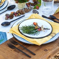 Classic Enamelware Dessert Plate