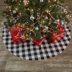 Classic Farmhouse Check Tree Skirt
