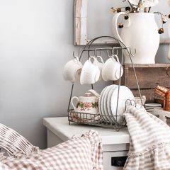 Classic Farmhouse Countertop Dish Caddy