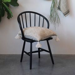 Classic Farmhouse Slat Back Dining Chair Set of 2