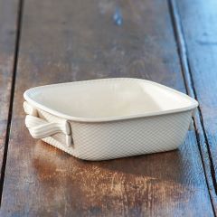 Classic Farmhouse Square Stoneware Baker