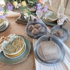 Classic Farmhouse Wire Dome Food Covers Set of 3