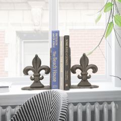 Classic Fleur de Lis Bookends