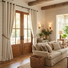 Classic Grommet Curtain Panel Set of 2