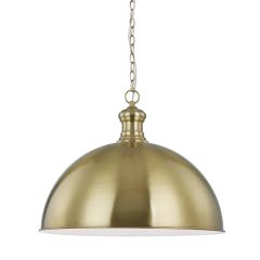 Classic Metal Dome Pendant Light