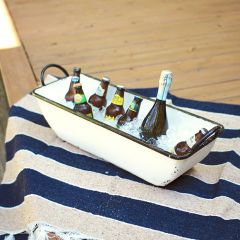 Classic Rectangular Cottage Tabletop Bin