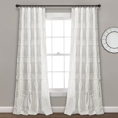 Classic Ruffle Panel Curtain Set of 2