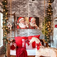 Classic Santa Claus Wall Art