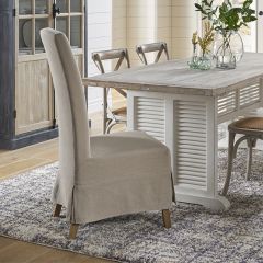 Classic Slip Covered Dining Chair