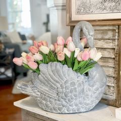 Classic Swan Planter