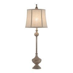 Classically Neutral Buffet Lamp