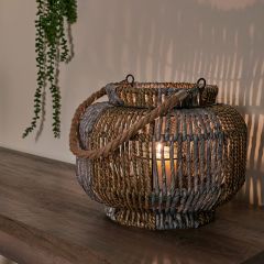 Coastal Accents Rope Lantern