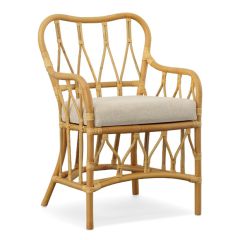 Coastal Casual Cushioned Dining Chair