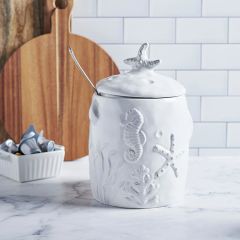 Coastal Charms Ceramic Canister