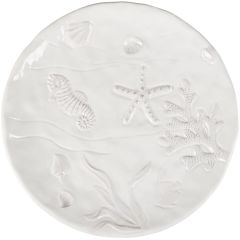 Coastal Charms Ceramic Dinner Plate Set of 4