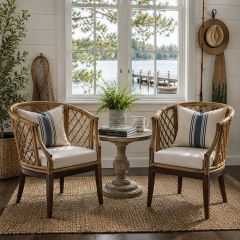 Coastal Chic Arm Chair