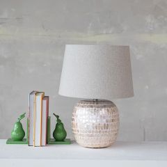 Coastal Chic Capiz Table Lamp