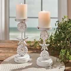 Coastal Classics Distressed Candle Holder