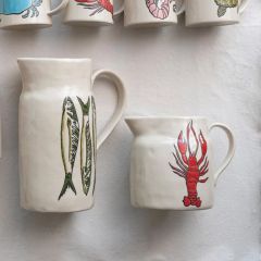 Coastal Classics Stoneware Lobster Pitcher