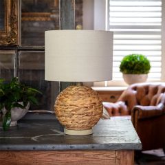 Coastal Cottage Hyacinth Bulb Table Lamp