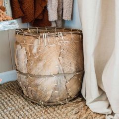 Coca Leaf Planter Set of 2