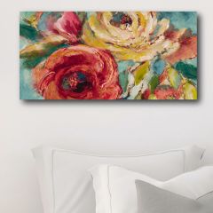 Colorful Floral Canvas Wall Art