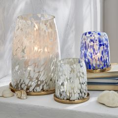 Confetti Glass Hurricane