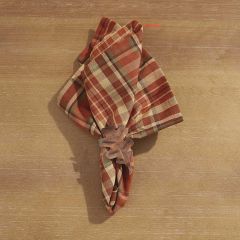 Copper Leaf Napkin Ring