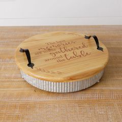 Corrugated Trim Inspirational Lazy Susan