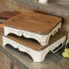 Cottage Board Riser Set of 2