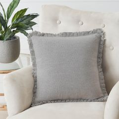 Cottage Dove Cotton Burlap Throw Pillow