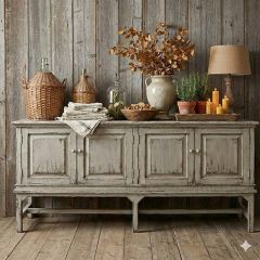Cottage Farmhouse Four Door Sideboard