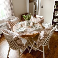 Cottage Farmhouse Spindle Back Dining Chair