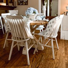 Cottage Farmhouse Spindle Back Dining Chair