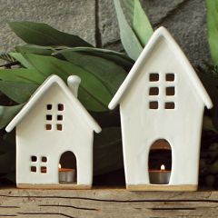Cottage House Tealight Holder
