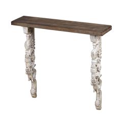 Cottage Scrollwork Wall Shelf