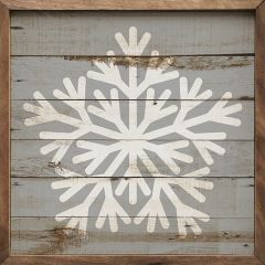 Cottage Snowflake Wall Art