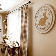 Cottontail Inn Bed & Breakfast Wood Sign