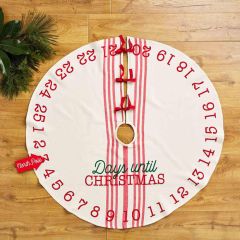 Countdown Christmas Tree Skirt