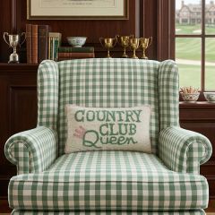 Country Club Queen Hook Accent Pillow