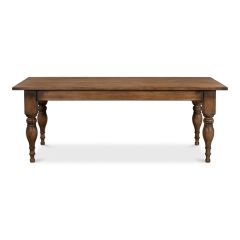Country Cottage Reclaimed Pine Dining Table