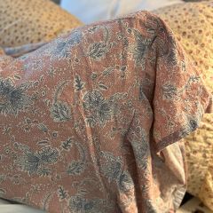 Country Cottage Vintage Floral Standard Pillow Case