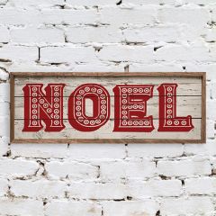 Country Noel Wall Sign