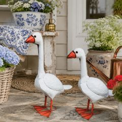 Countryside Garden Goose Figure