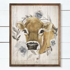 Cow Wreath Wall Art