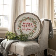 Cozy Christmas Wooden Wall Art
