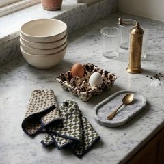 Cozy Cottage Woven Dish Cloth Set of 6